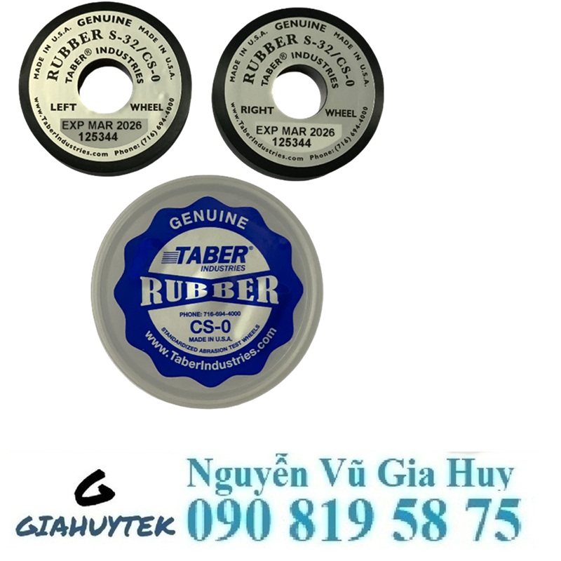 Đá mài Taber CS-0: Giải pháp kiểm tra mài mòn nhẹ cho vật liệu