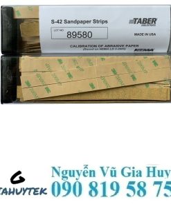 Giấy nhám mài Taber S-42 Sandpaper Strip (hãng Taber)