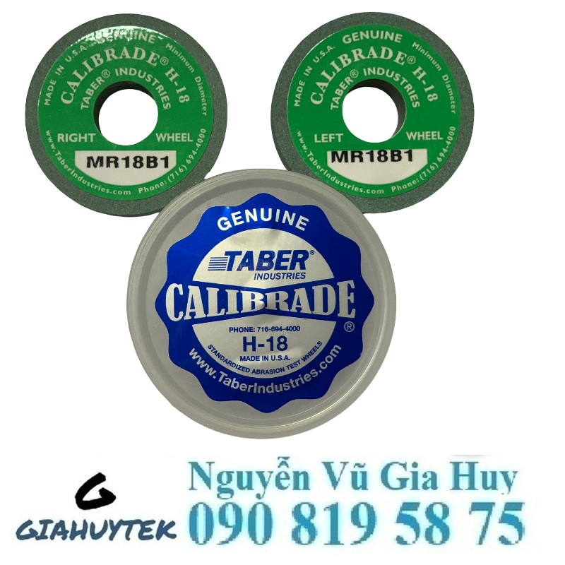 Đá mài Taber H-18: Giải pháp kiểm tra mài mòn chính xác cho phòng lab
