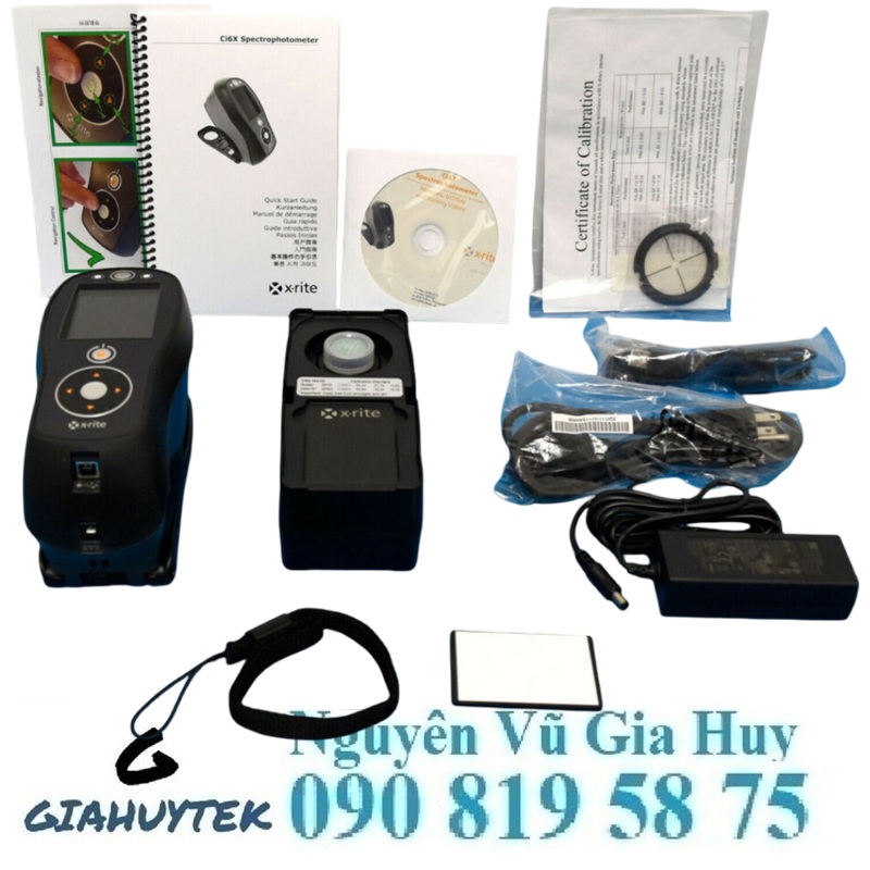 Dịch vụ Sữa chữa và Hiệu chuẩn cho Máy So Màu Quang Bộ Cầm Tay X-Rite CI64