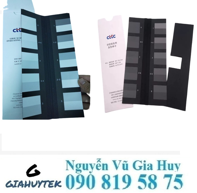 Thước Xám A02 & A03: Tiêu Chuẩn Vàng Đánh Giá Độ Bền Màu Vải